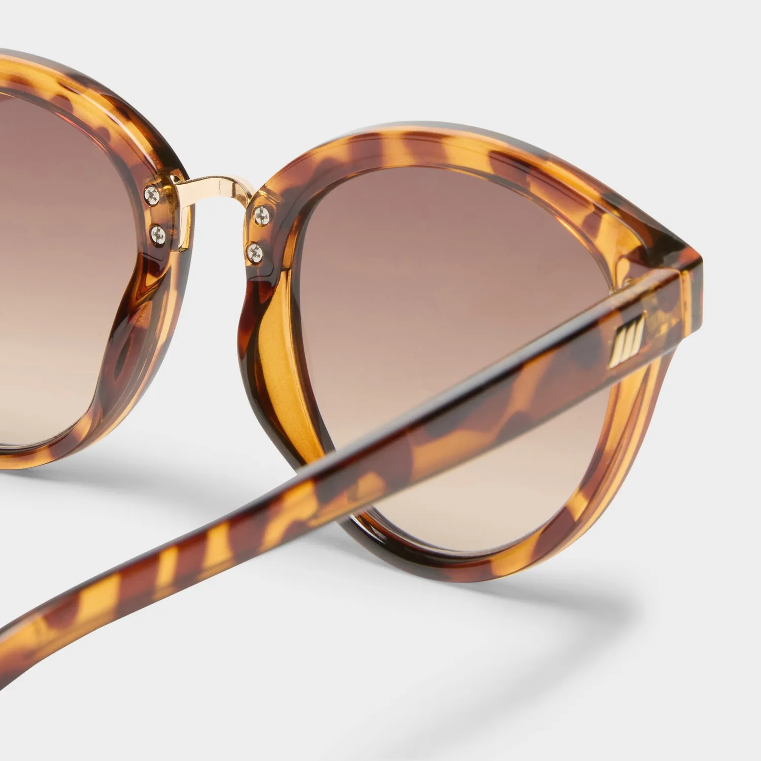 Le Specs Influx occhiale da sole Cola Tort marrone