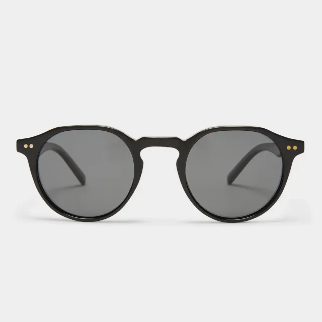 Le Specs Galavant occhiali da sole nero tondo polarizzato
