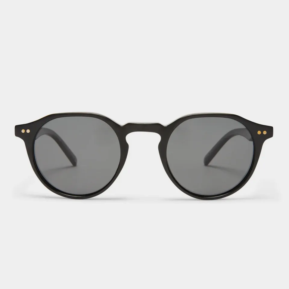 Le Specs Galavant occhiali da sole nero tondo polarizzato