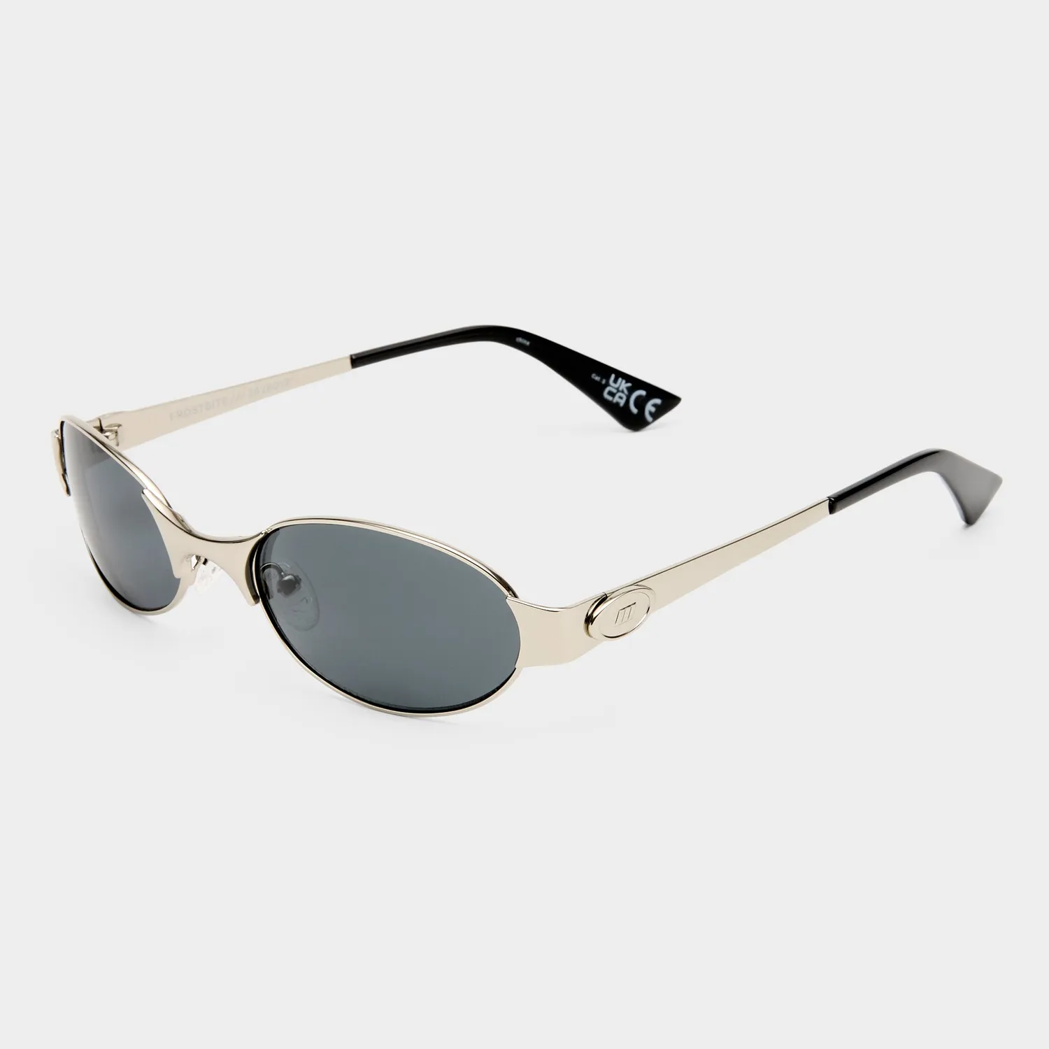 Le Specs Frostbite occhiale da sole silver ovale sport