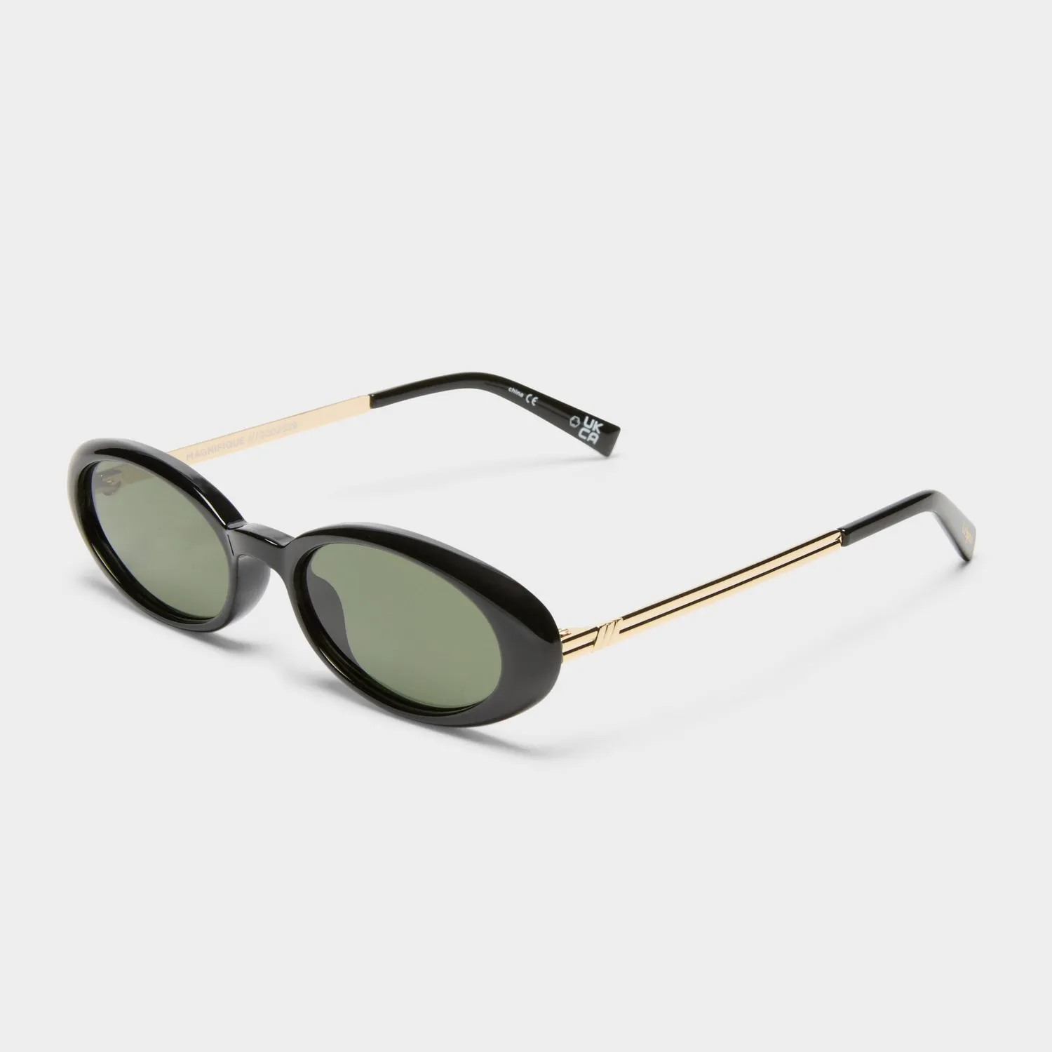 Le Specs Magnifique occhiale da sole nero verde