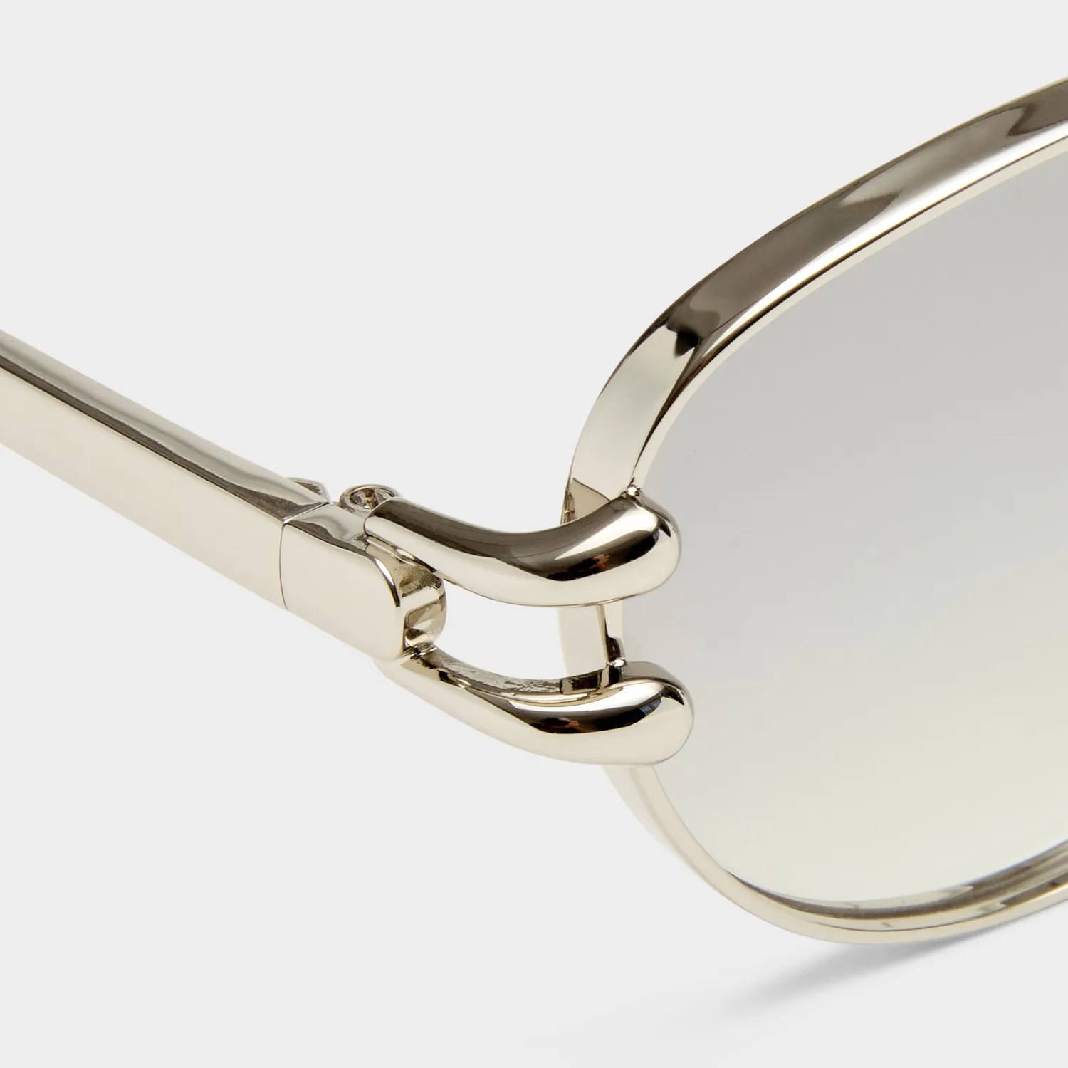 Le Specs Numero Seis occhiale da sole argento sfumato
