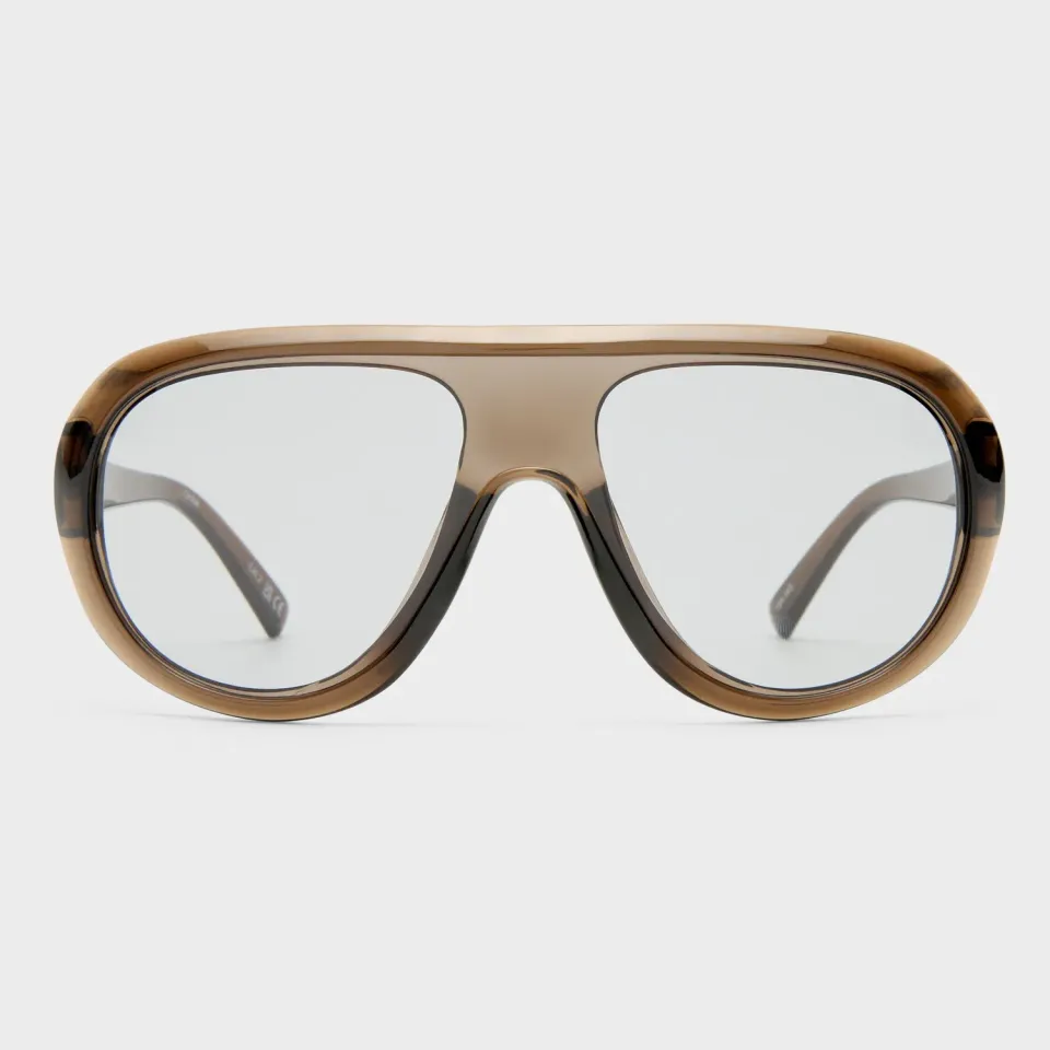 Le Specs Obsession occhiali da sole dark taupe smoke