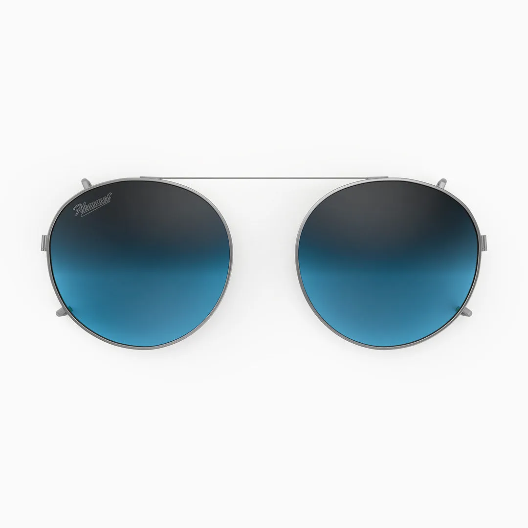 Hemmet Clip-on Series 2 S2 Sun Shark Blue clip-on polarizzato