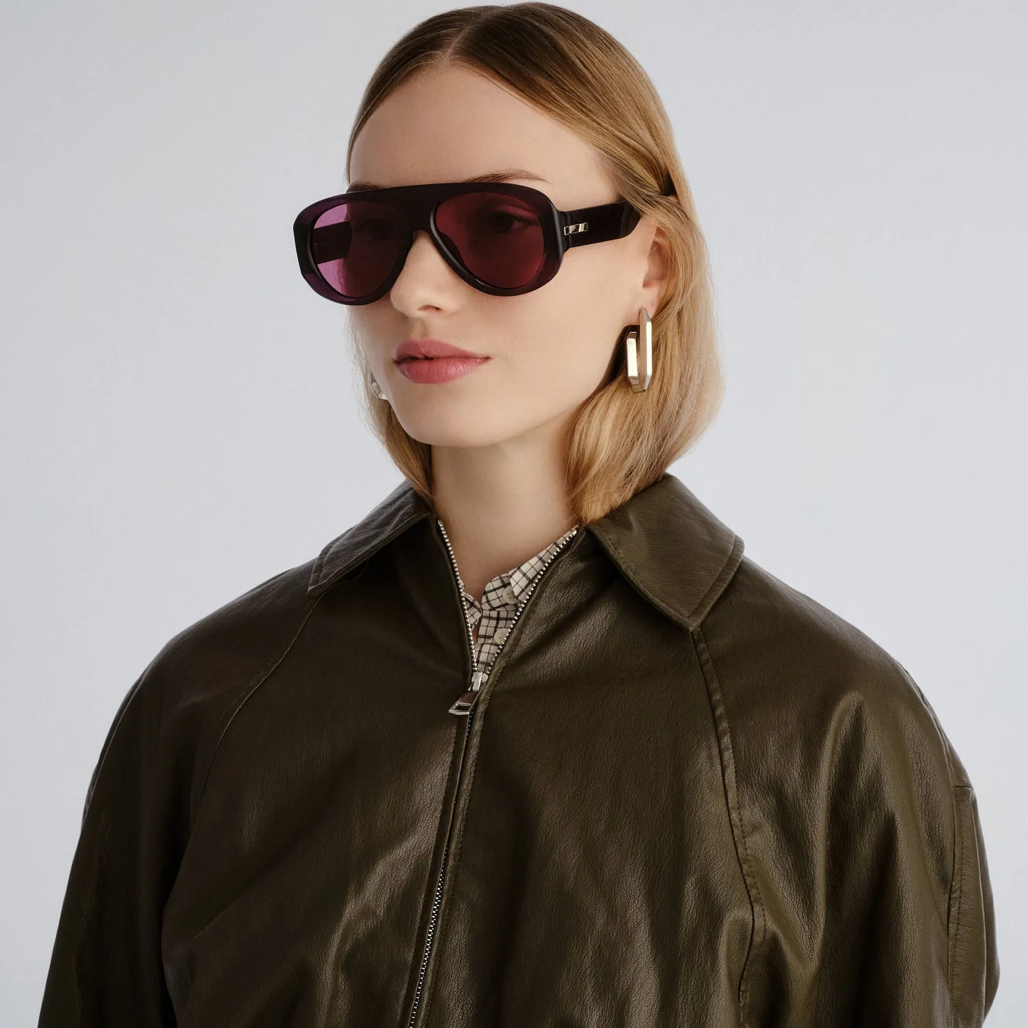 Le Specs Dream Boat occhiale da sole violet aviatore