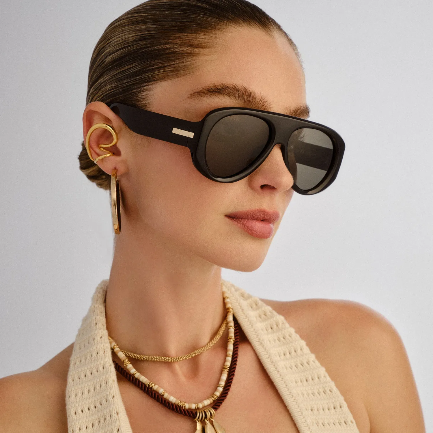 Le Specs Dream Boat occhiale da sole nero polarizzato