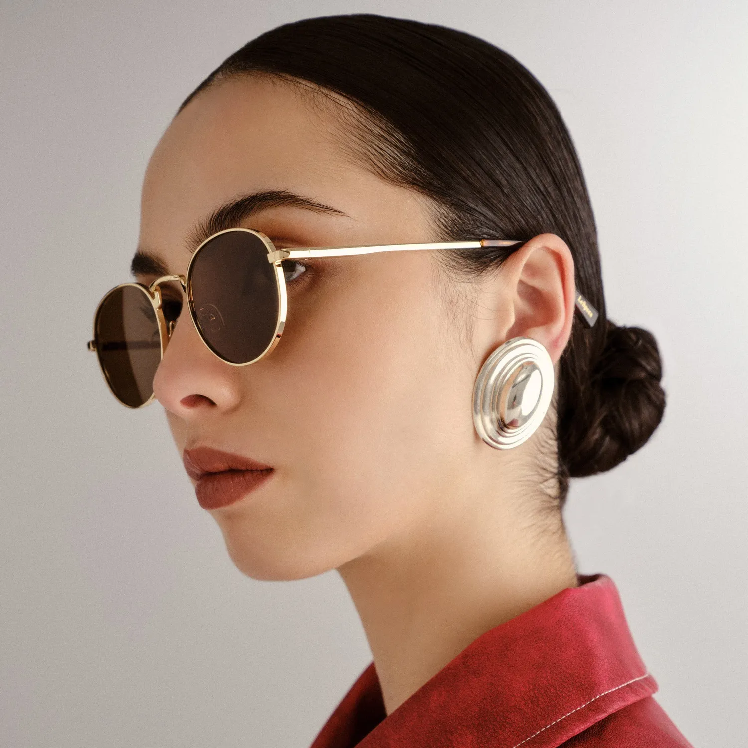 Le Specs Lost Legacy occhiale da sole oro polarizzato