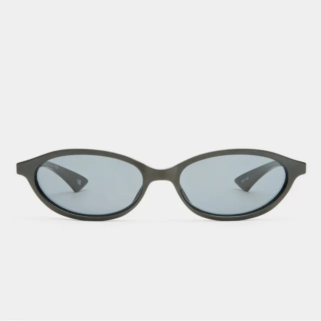 Le Specs Duskfall occhiali da sole black ovali