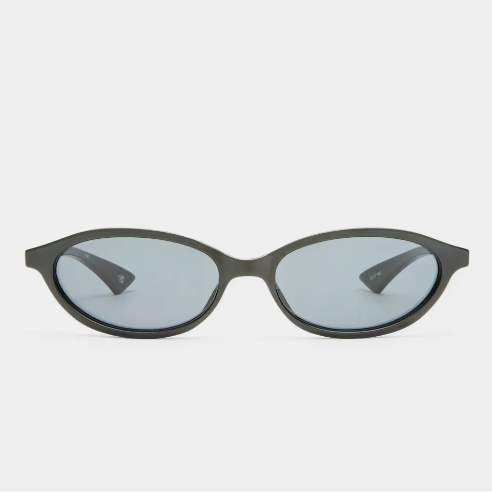 Le Specs Duskfall occhiali da sole black ovali
