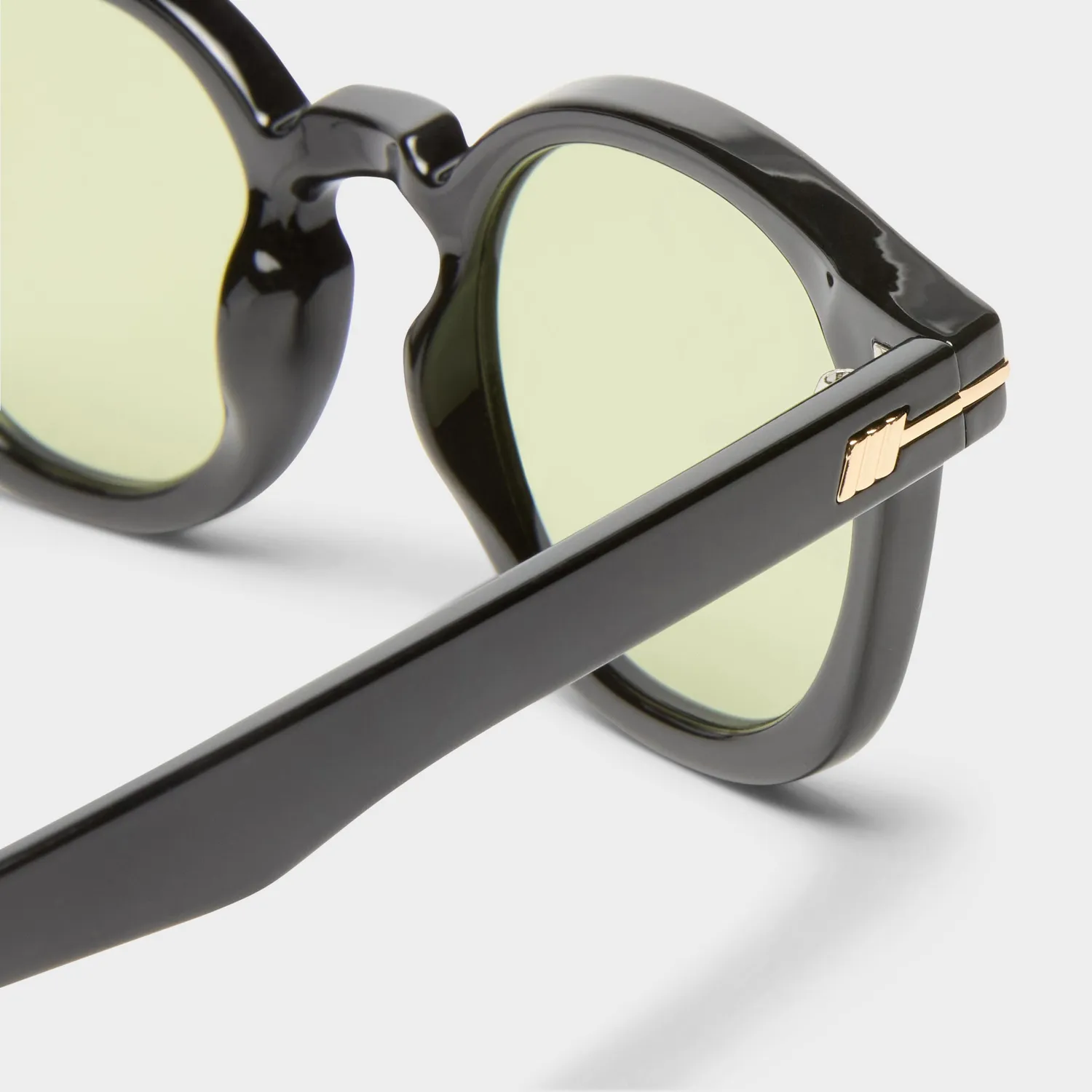Le Specs Hoodwinked occhiali da sole black rotondi
