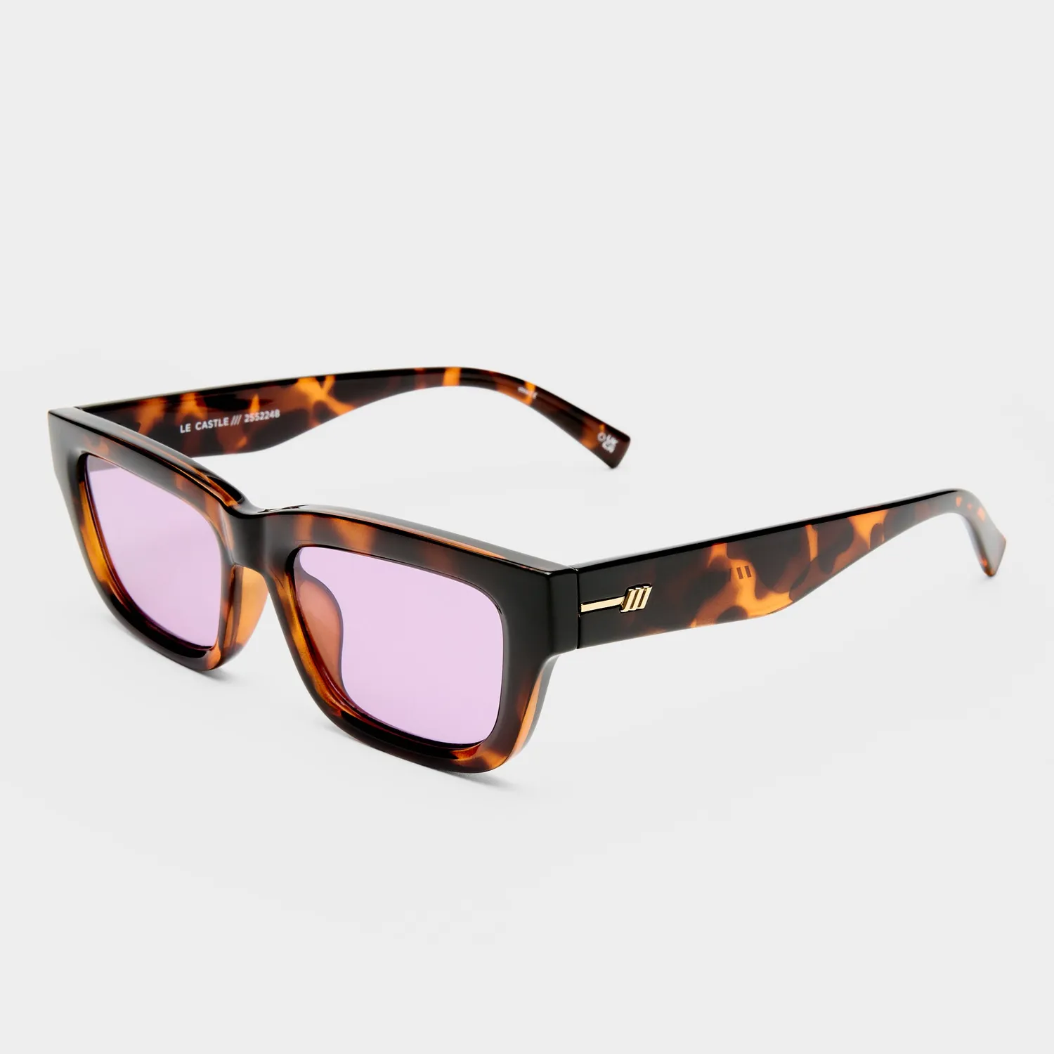 Le Specs Le Castle occhiale da sole tort lente viola