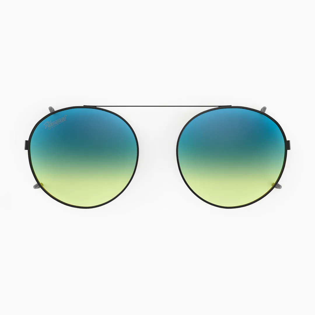 Hemmet Clip-on Series 2 S2 SUN Acid Blue clip-on argento