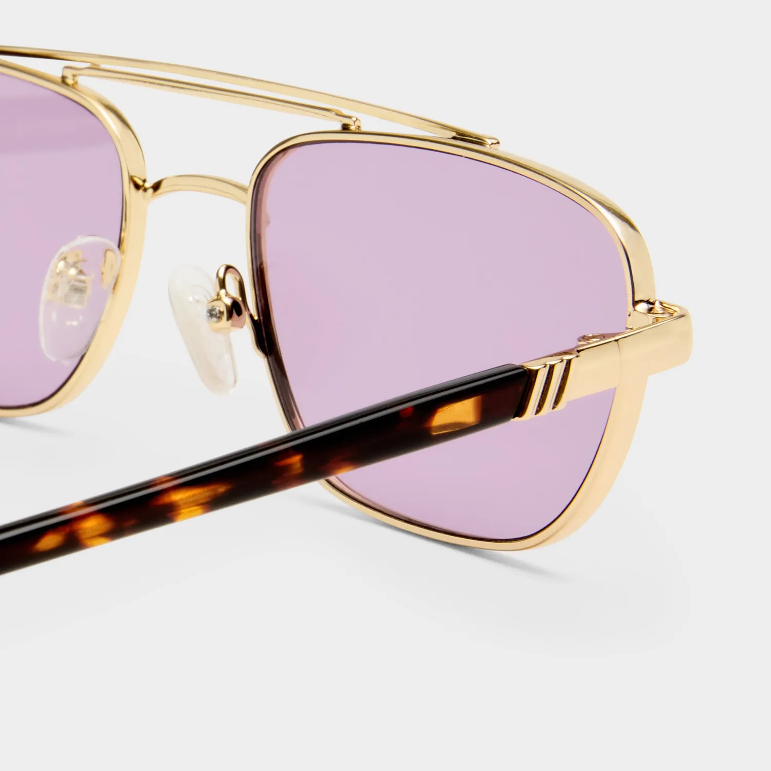 Le Specs Le Mimi occhiale da sole oro violet mono