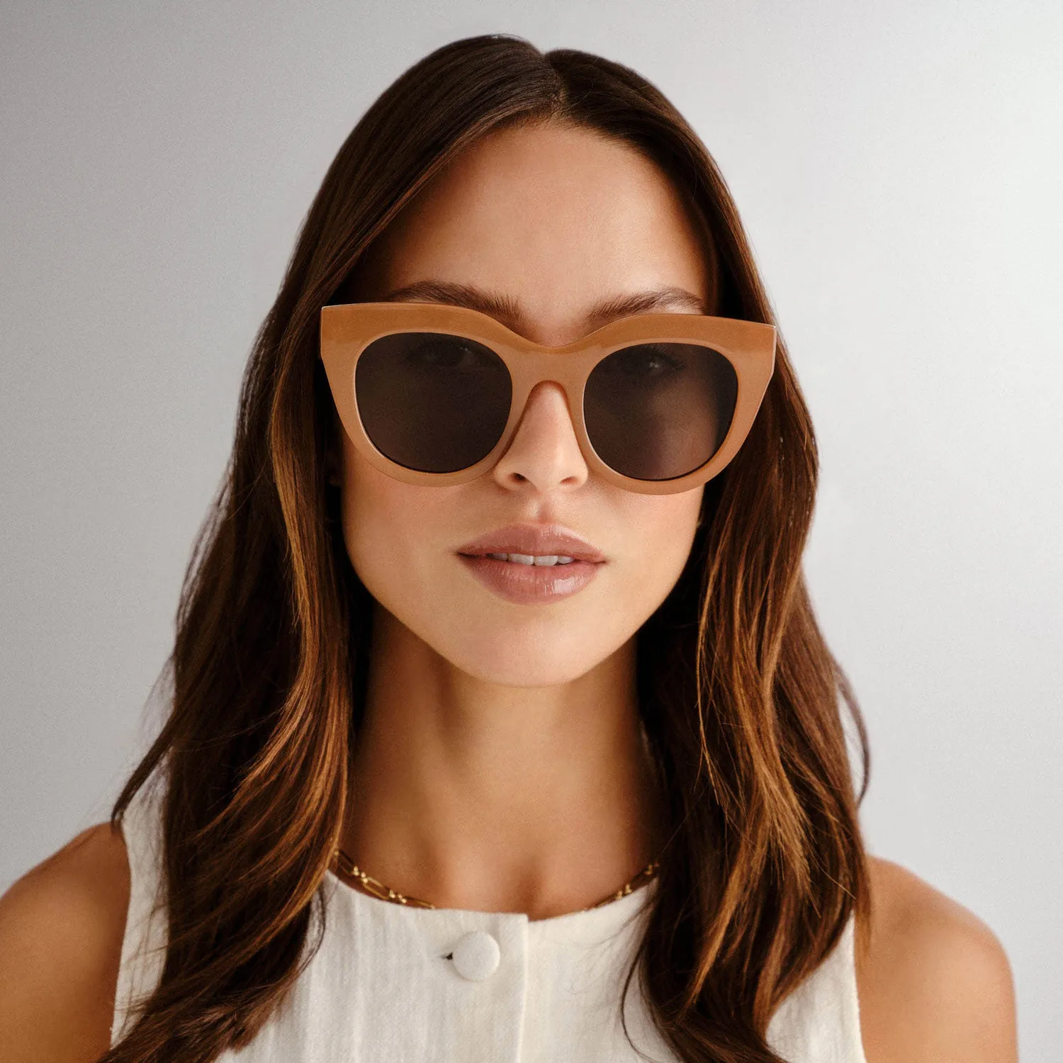 Le Specs Air Heart occhiali da sole caramel donna