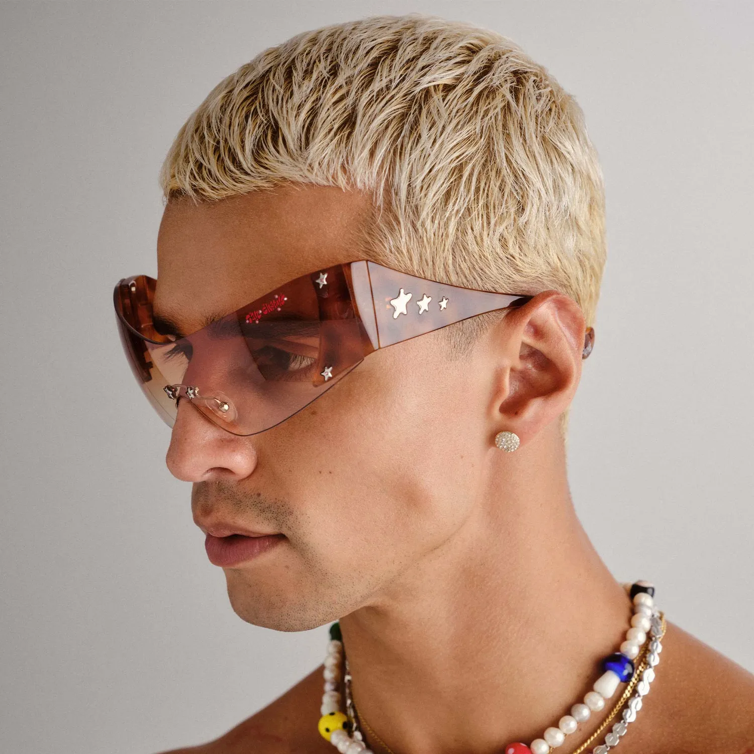 Le Specs I Am A Rich Man occhiali sole tartarugato