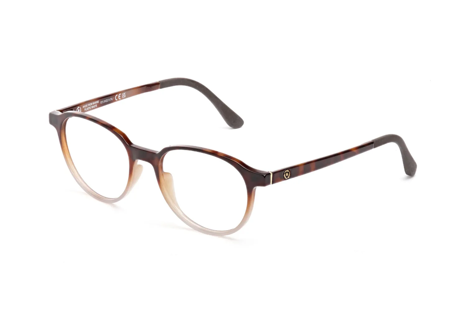 Sea2See Puglia montatura vista havana grey gradient con clip sole