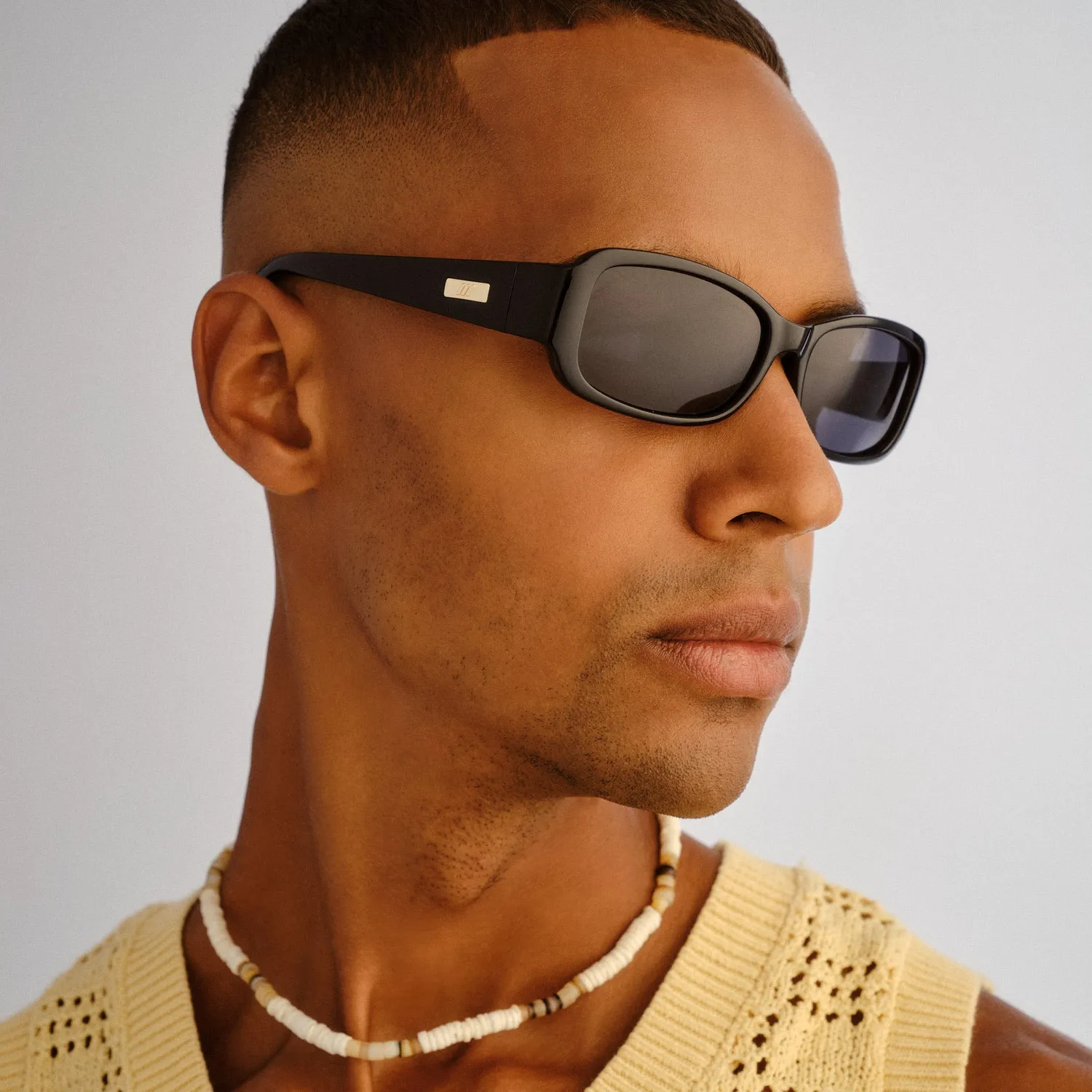 Le Specs Gigglemug occhiale da sole nero polarizzato