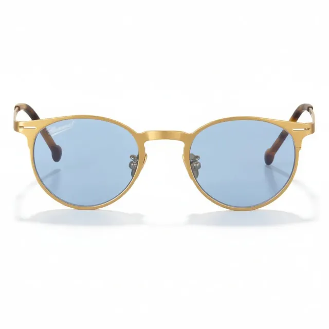 Hemmet America The Seattle occhiali da sole oro blu alluminio