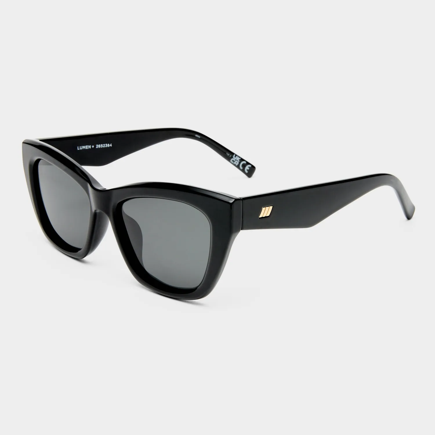 Le Specs Lumen+ occhiali da sole nero cat-eye polarizzato