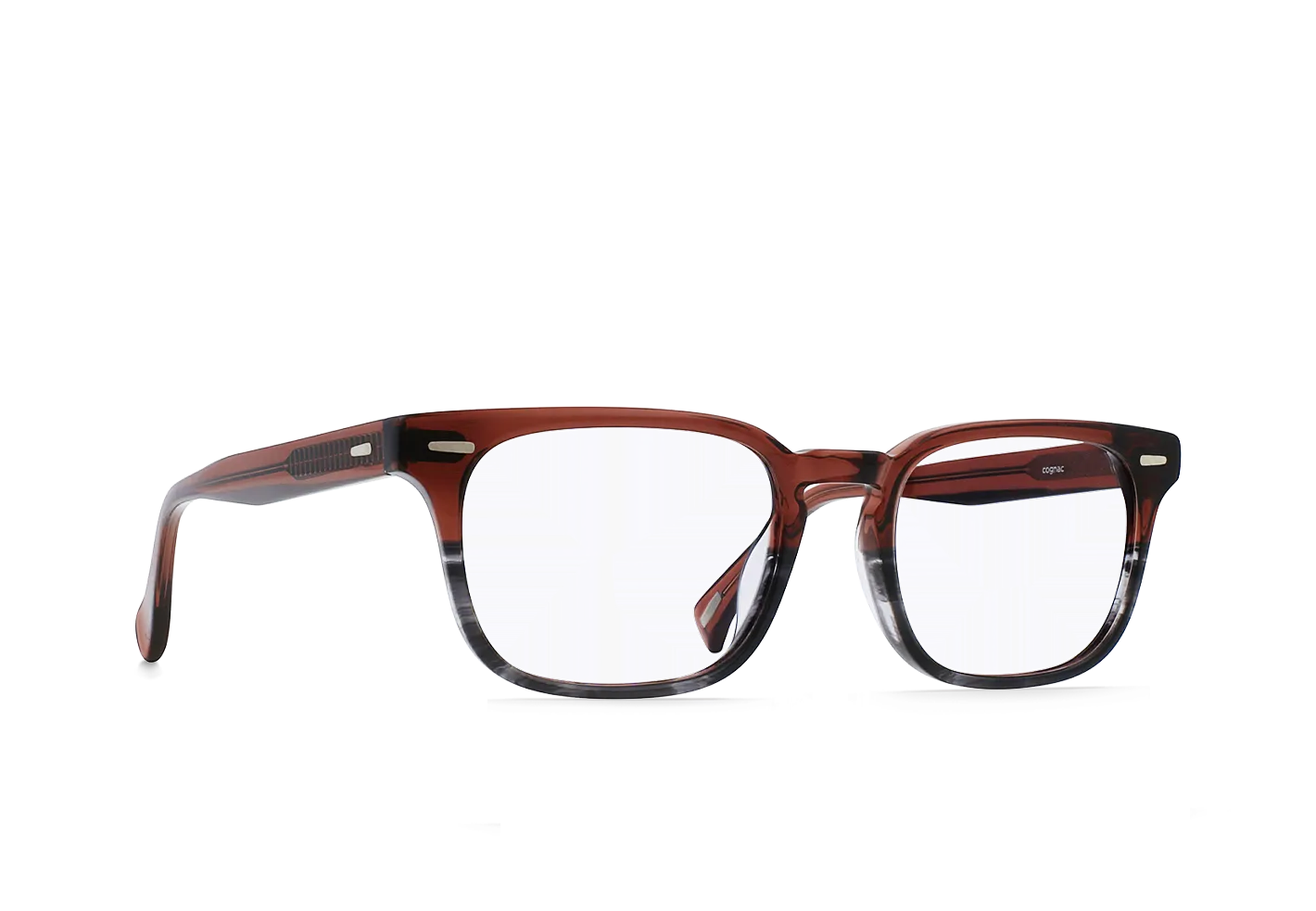 Raen Doheny II Cognac Clear 51 occhiali da vista slim