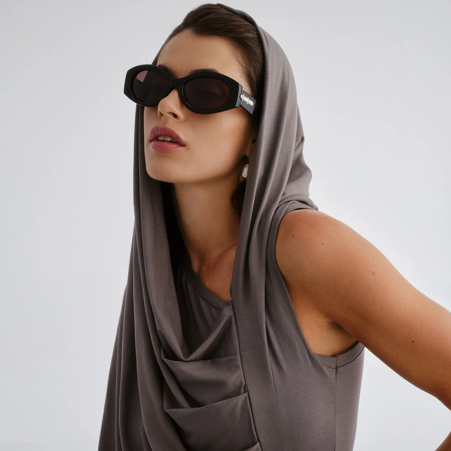Le Specs Wanderlust occhiale da sole nero acetato