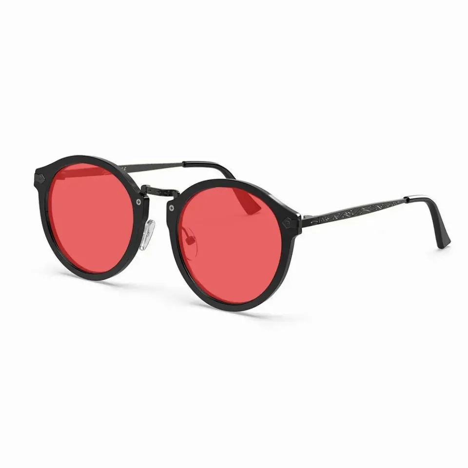 Hemmet Vintage Raider Valentine Ed occhiali da sole nero clip-on