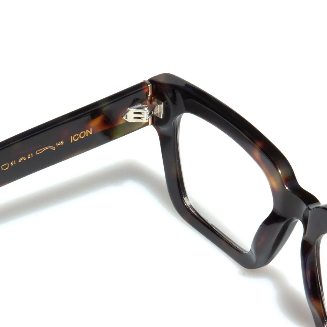 Hemmet H Optical Icon occhiale da sole oversize nero
