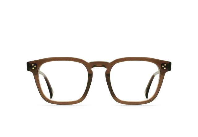 Raen Kovack montatura da vista Umber Clear acetato 50