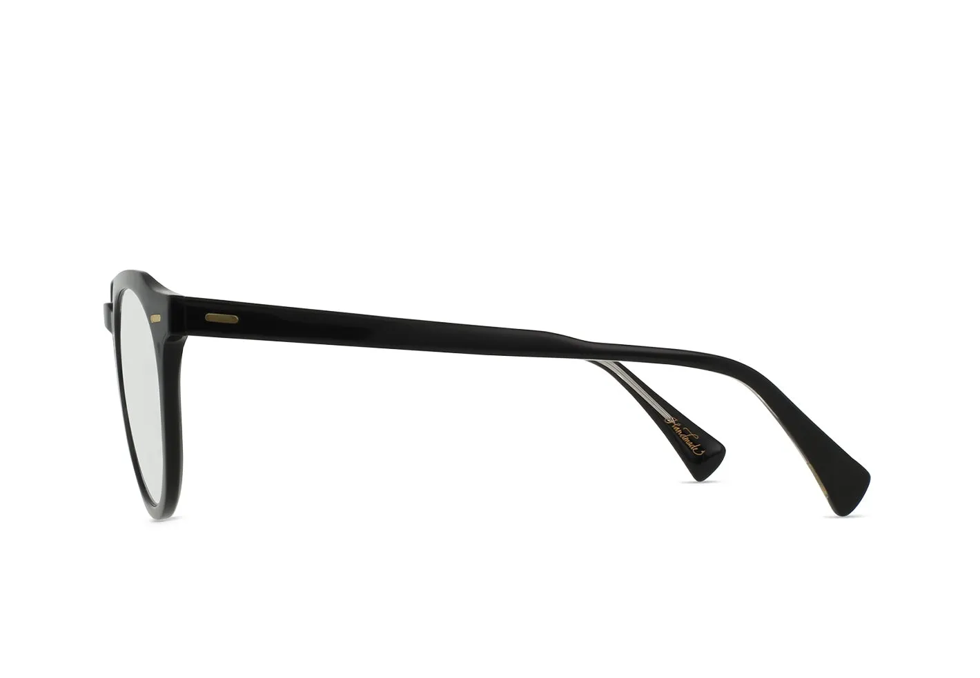 Raen Gild Crystal Black Clear montatura da vista 49 acetato