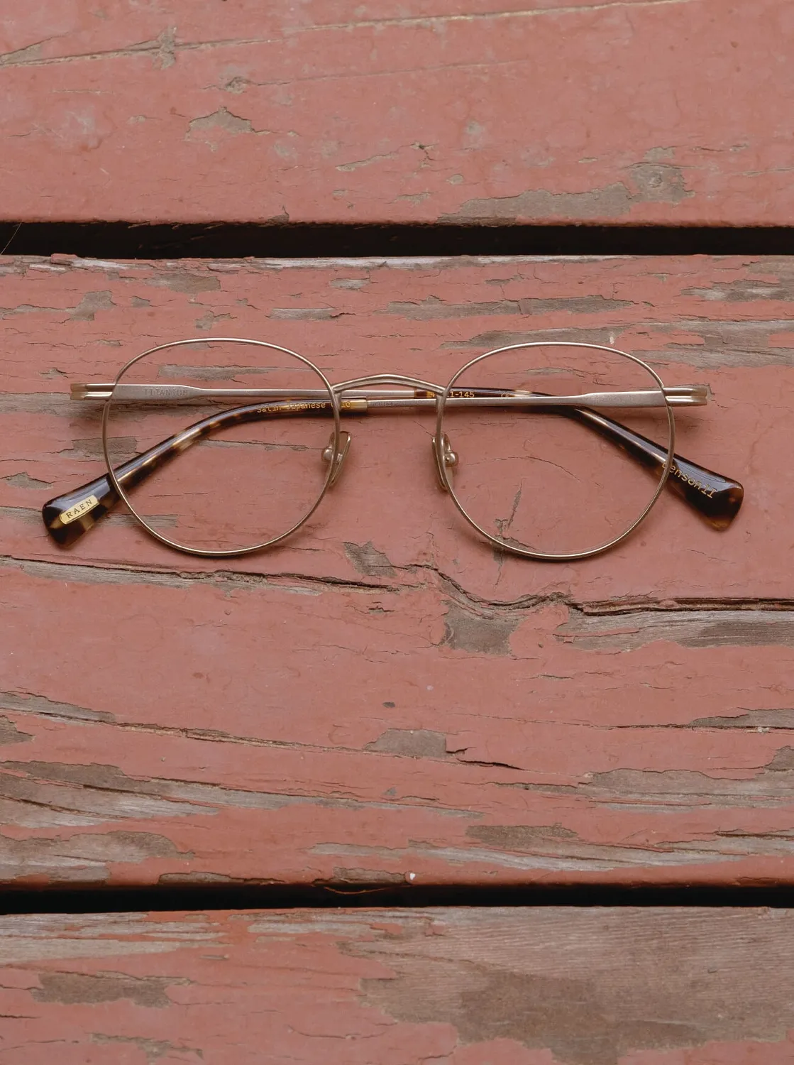 Raen Benson II Gold Tortoise 49 occhiali da vista