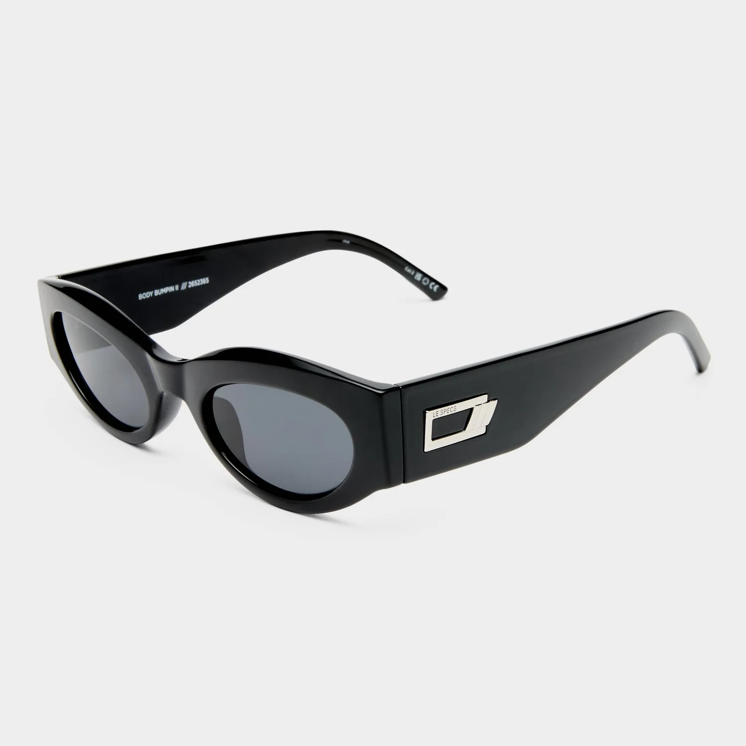 Le Specs Body Bumpin II occhiale da sole nero ovale