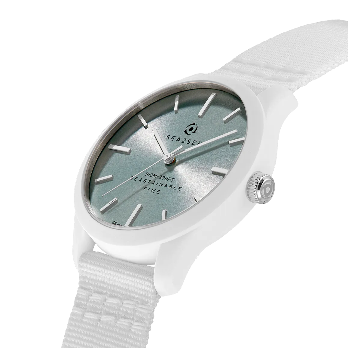 Sea2See Fiji 06 orologio 37 mm quadrante verde