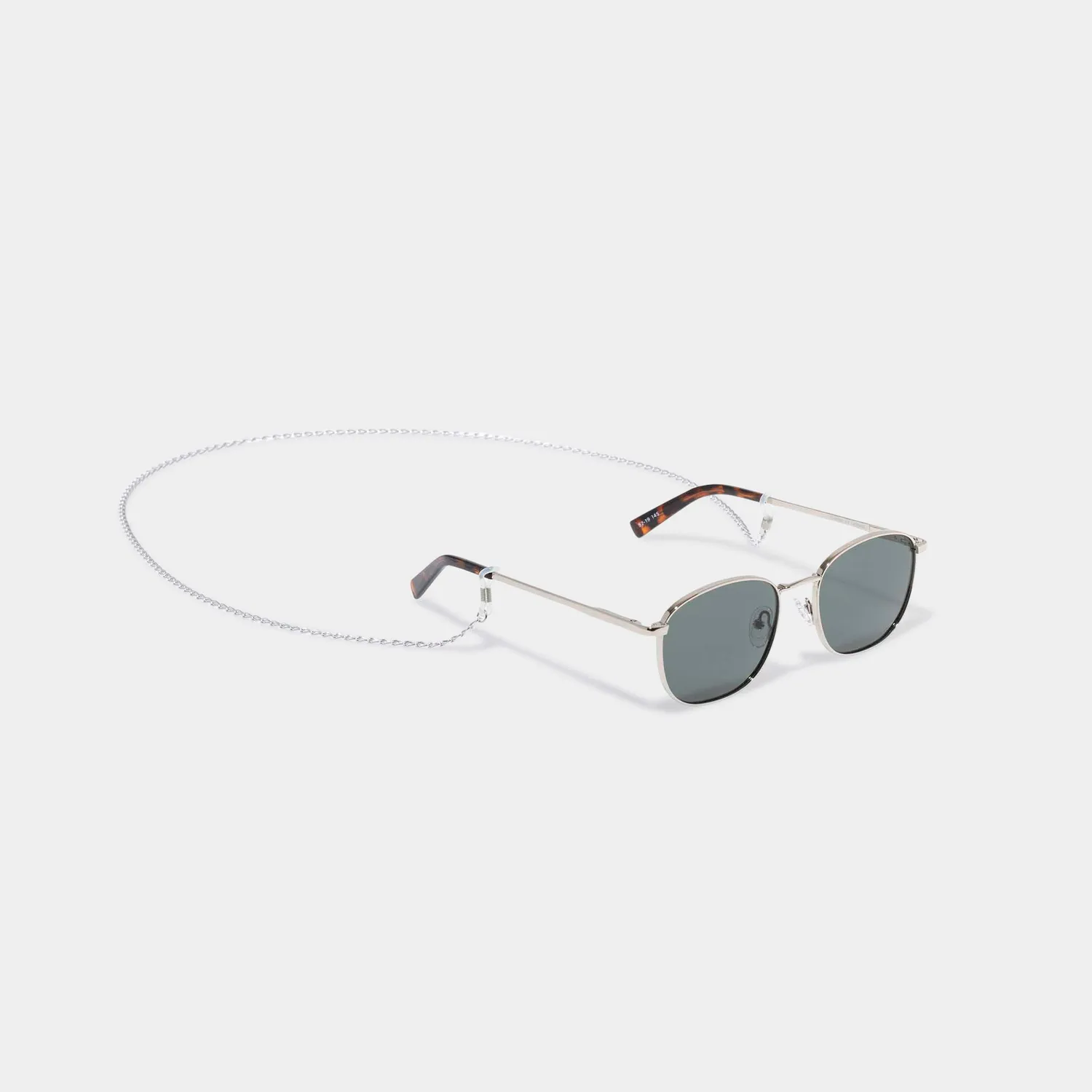 Le Specs Fine Neck Chain catenella argento