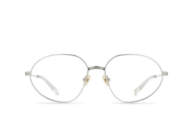 Raen Zyra 57 montatura da vista silver clear titanio