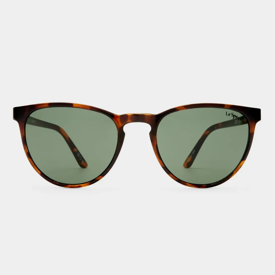 Le Specs Invincible occhiale da sole tartarugato lente kaki