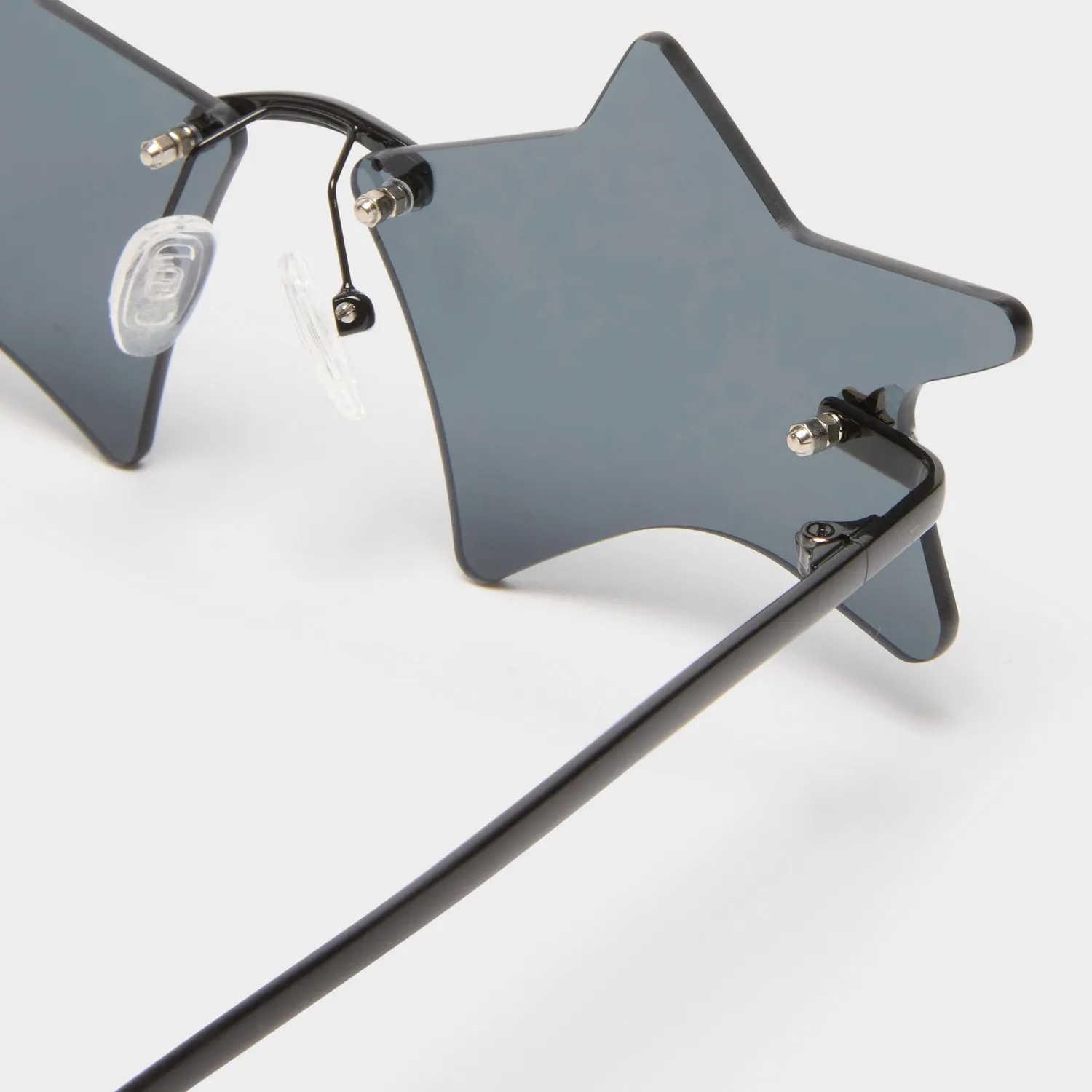 Le Specs Twinkle occhiale da sole nero stella