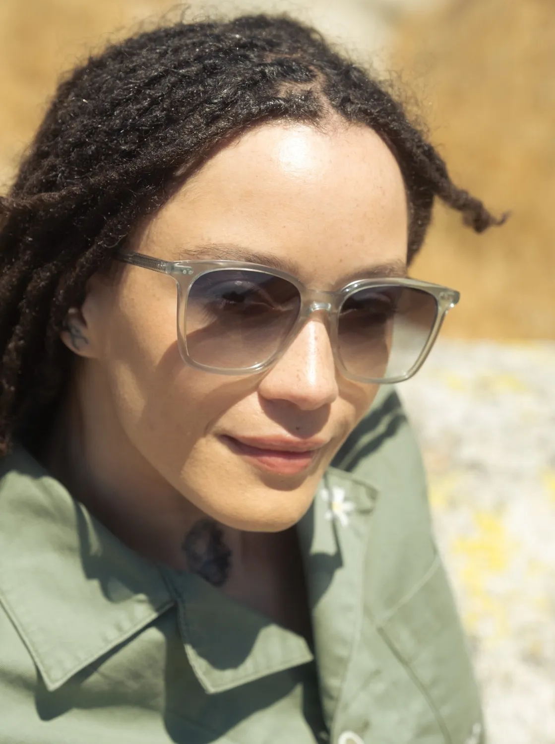 Raen Darine occhiale da sole 55 Pacifica oversize