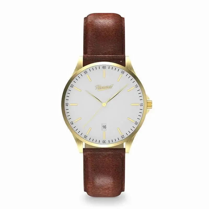 Hemmet H Watch Series 2 orologio nero pelle acciaio
