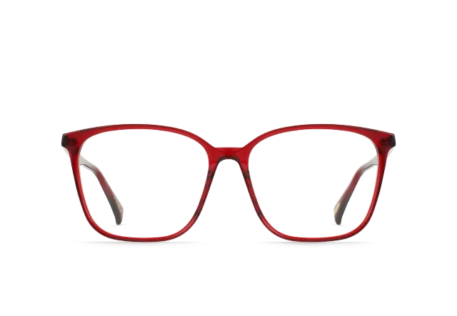 Raen Neese montatura da vista Oxblood Clear acetato 56