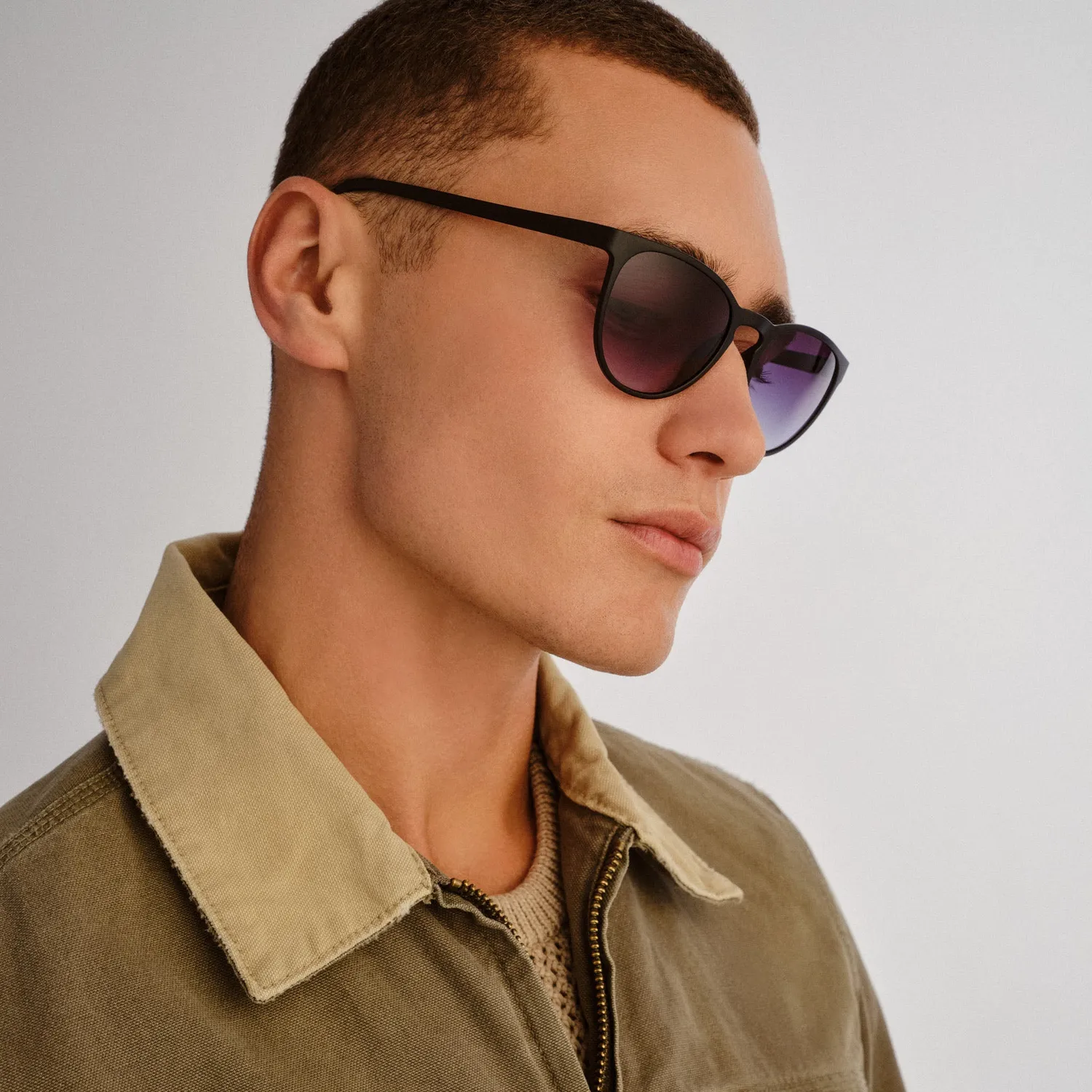Le Specs Invincible occhiali da sole nero tondi