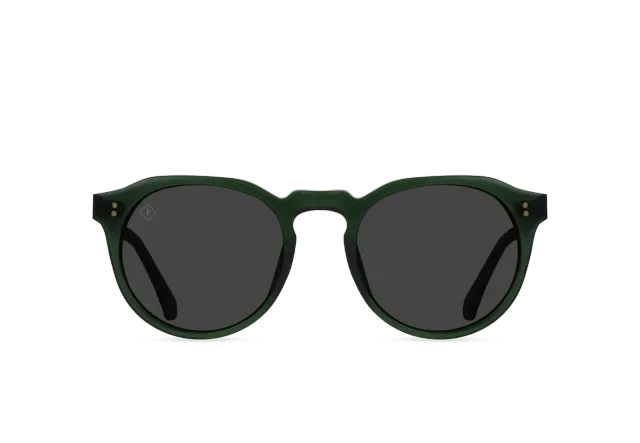 Raen Remmy Oak Smoke 49 occhiale sole rotondo