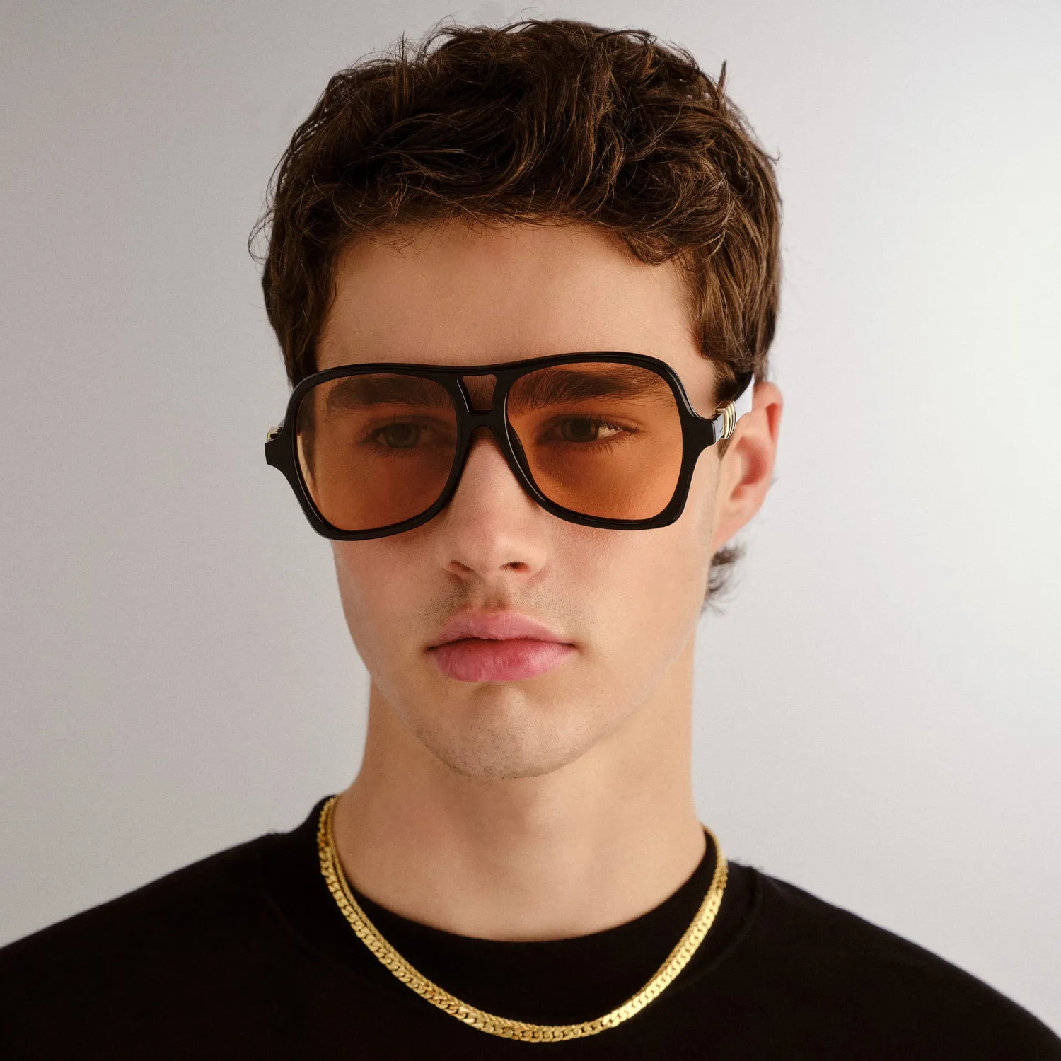 Le Specs Fortune Teller occhiale da sole nero aviator