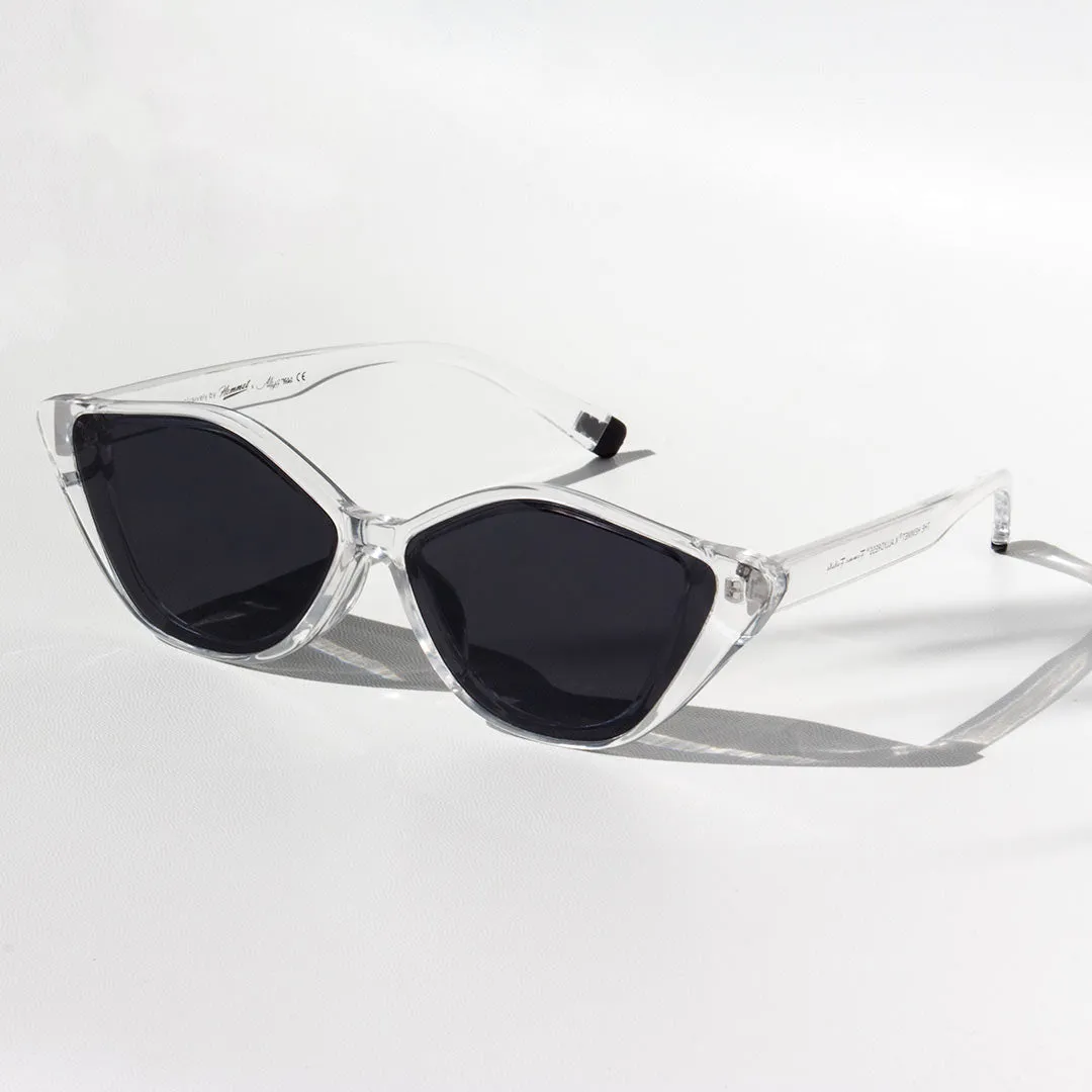 Hemmet HxA Femme Fatale occhiale da sole donna trasparente