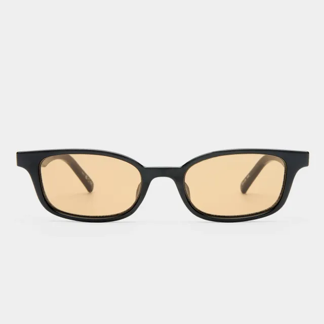 Le Specs Echelon occhiali da sole nero rettangolare