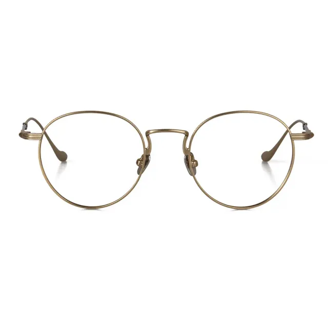 Hemmet Hinfinite Pure Titanium occhiale da sole oro marrone