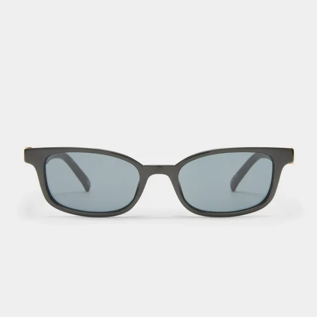 Le Specs Confidential occhiale da sole nero micro