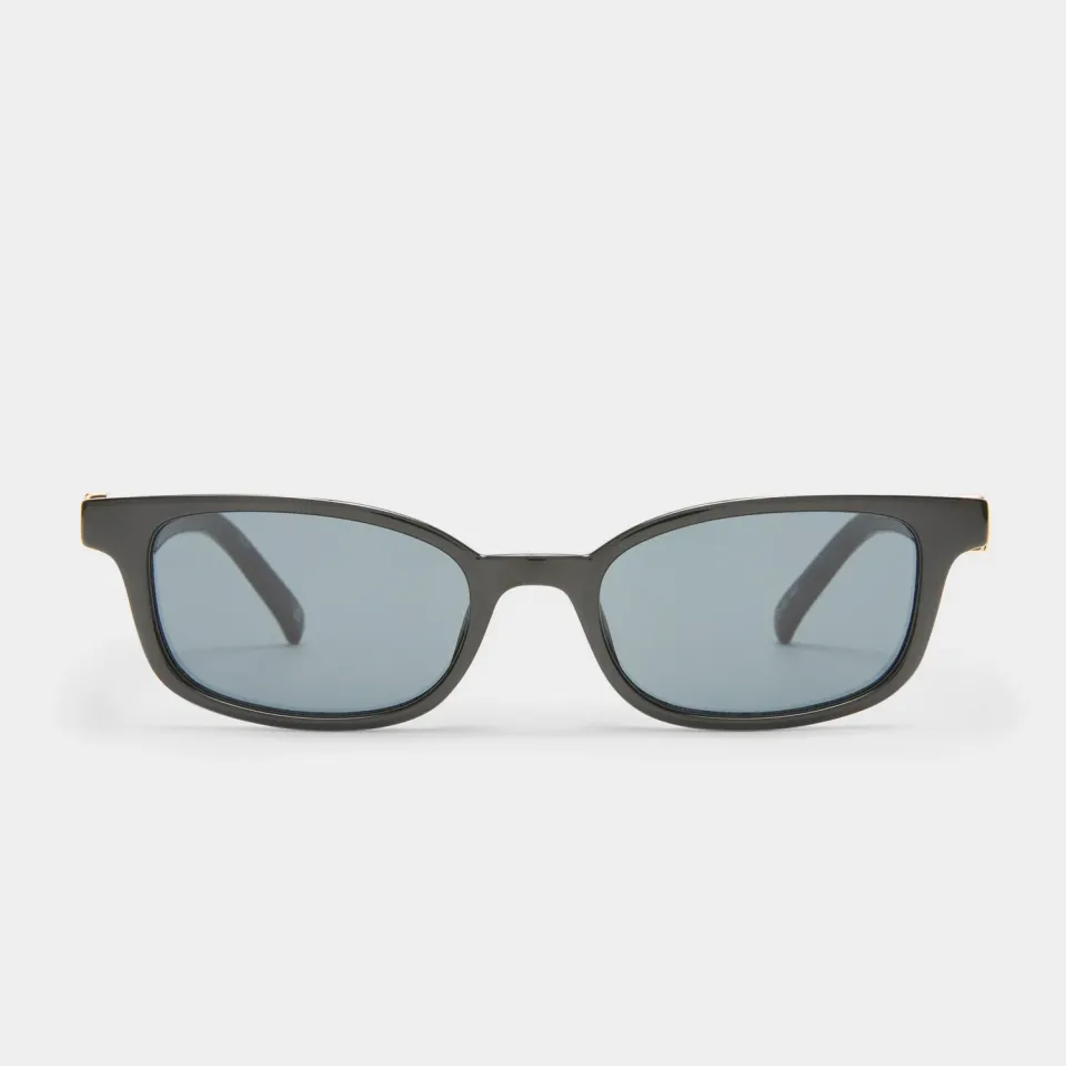 Le Specs Confidential occhiale da sole nero micro