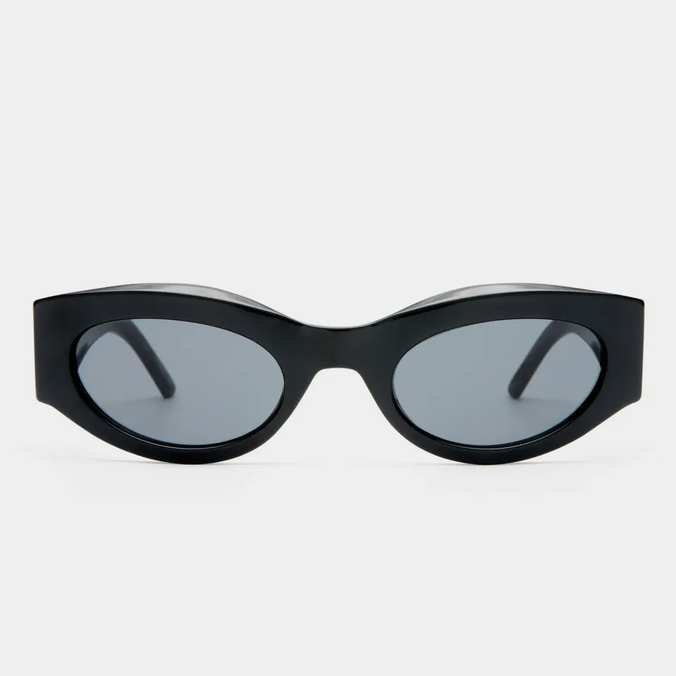 Le Specs Body Bumpin II occhiale da sole nero ovale