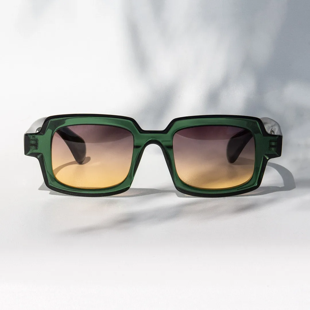 Hemmet Too Fancy occhiale da sole verde smeraldo