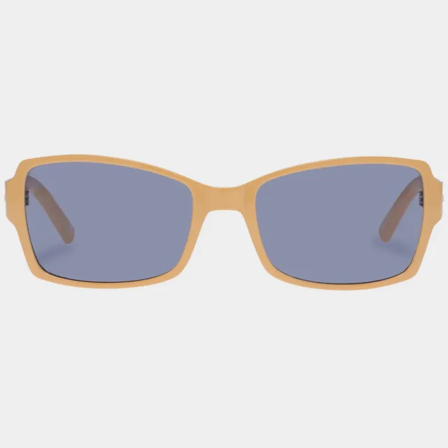Le Specs Trance occhiale da sole giallo wrap riciclato